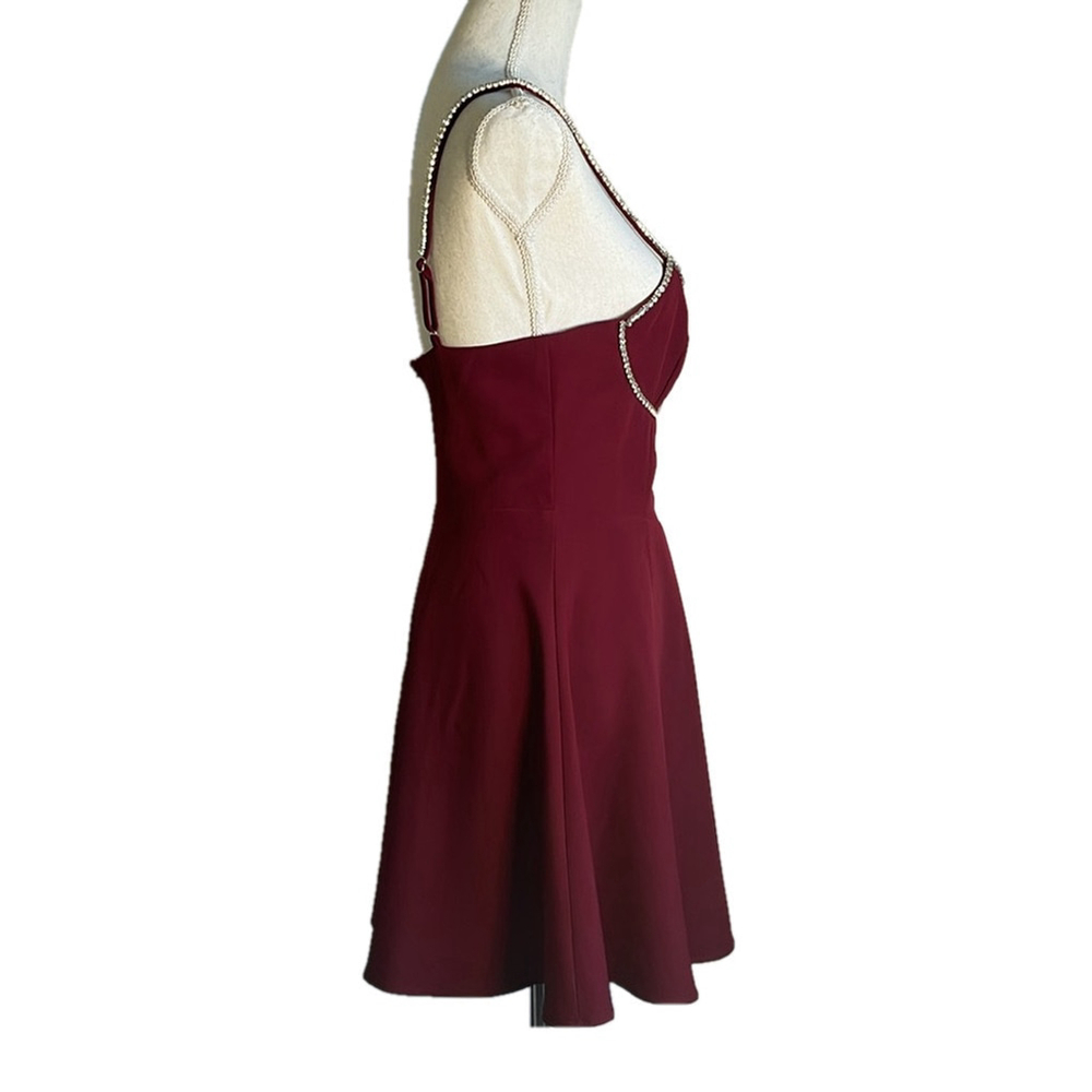 Crystal Trim Mini Dress ✨✨✨ - Picture 4 of 6